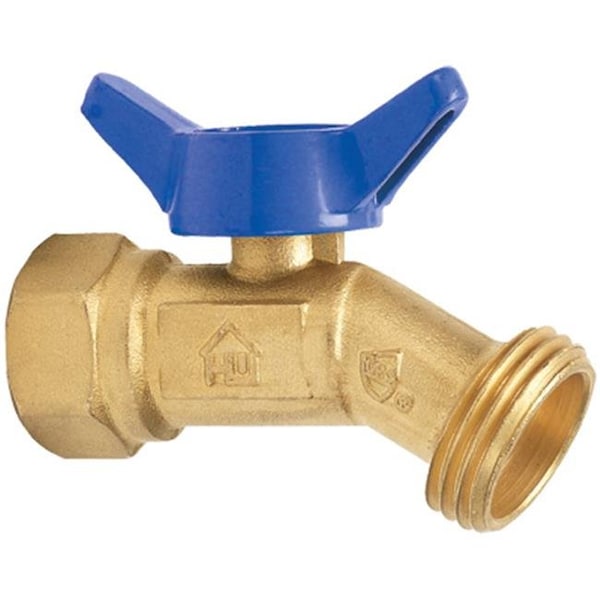 Homewerks Homewerks VHNQTRB3B 0.5 In. Female Iron Pipe No Kink Hose Bibb 566685 - main